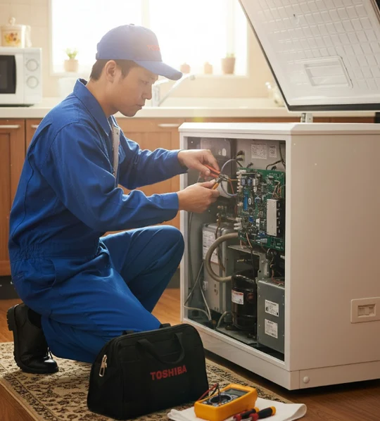 صيانه ديب فريزر توشيبا